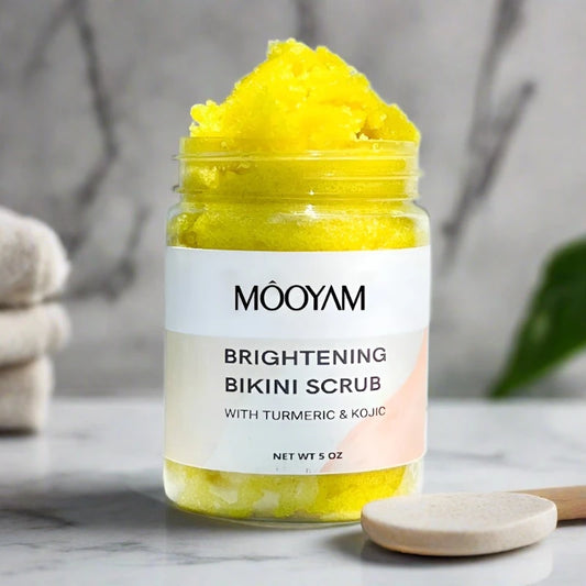 Moooyam Brightening Bikini Scrub With Turmeric & Kojic