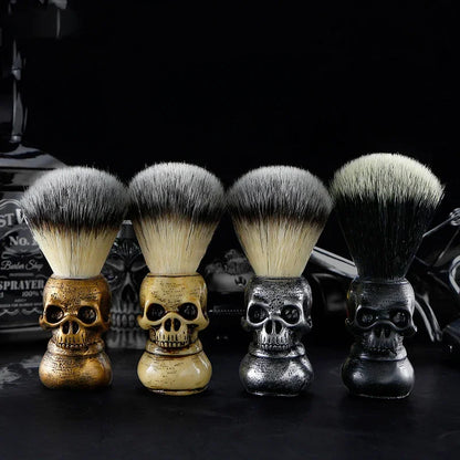 Skull Beard Brush Set