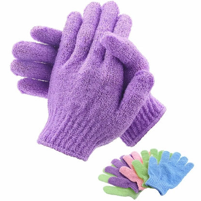 (ONE) Set of Body Scrub SPA Foam Gloves