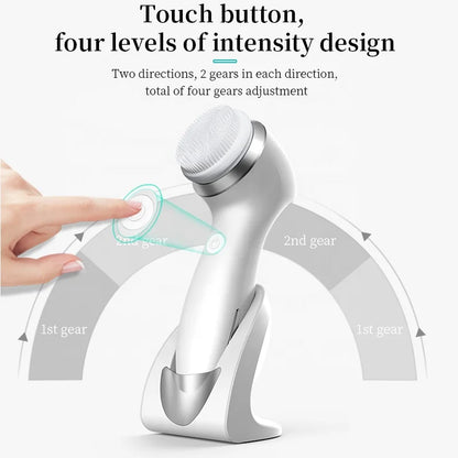 3 in 1 Electric Facial Cleansing Brush Device